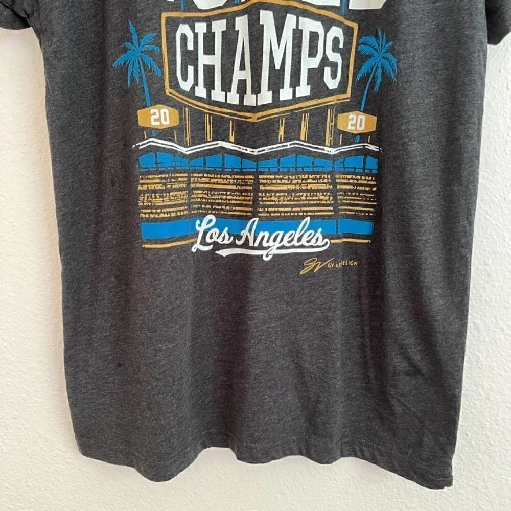 NWT GV Art + Design LA World Champs 2020 Tee Shirt M‌‌‌